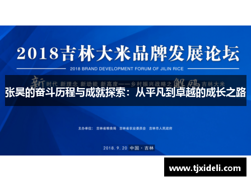 张昊的奋斗历程与成就探索：从平凡到卓越的成长之路