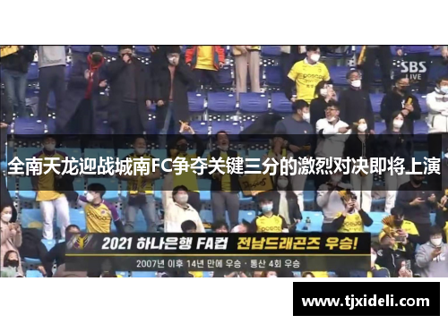 全南天龙迎战城南FC争夺关键三分的激烈对决即将上演
